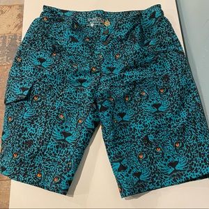 Shredly MTB Short Cheetah Print Size 4
